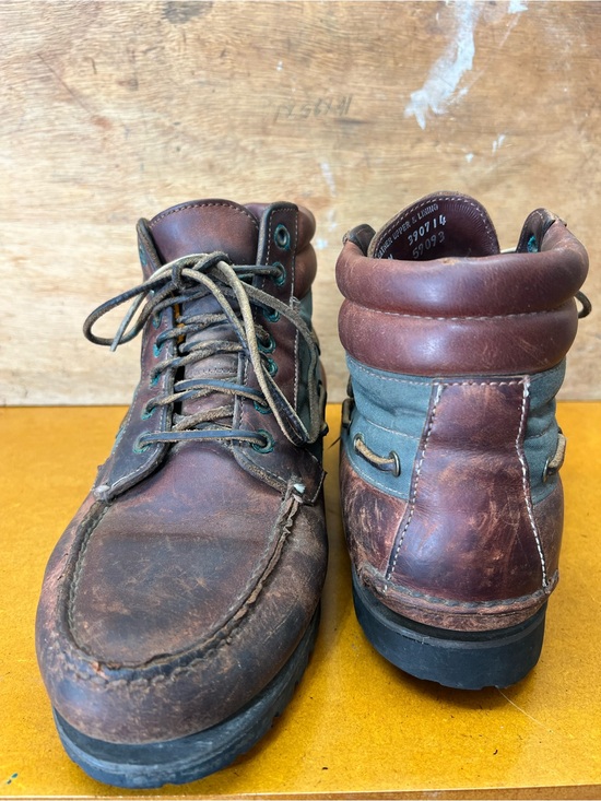 Vintage Timberland 7-Eye GORE-TEX Moc Toe Chukka Boots Brown  display picture 1